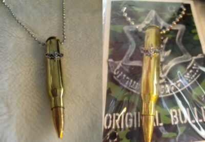 IDF COMMANDO BULLET NECKLACE