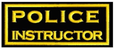 POLICE INSTRUCTOR